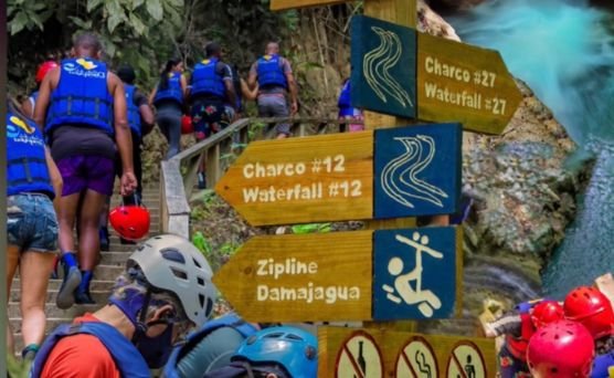 Los 7 Charcos Waterfall Damajagua